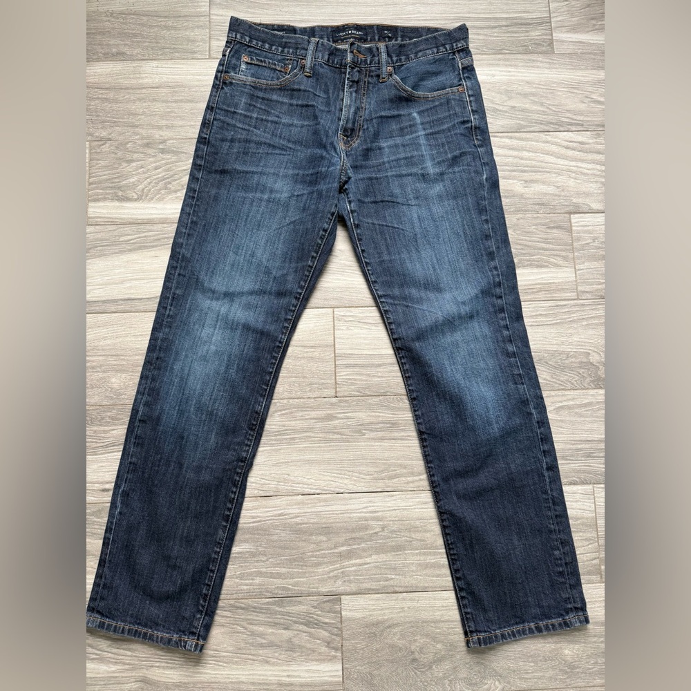 Lucky Brand Blue 221 Straight Jeans Classic Style 32x30